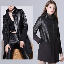 르오트 [르오트] 소프티 안감 퀼팅 양가죽 코트