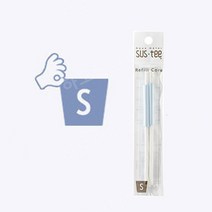 서스티 물부족 식물 알림 화분습도계, [교체심]화이트(S사이즈)