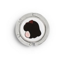 동화 책상 카페 사무실 휴대용 가방걸이 가방행거, 백설공주 - 화이트