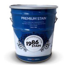 나무페인트칠 1986 니스칠 18리터, 밤나무