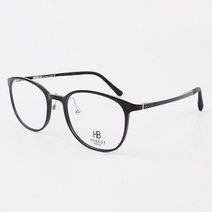 휴버트 701 울템프레임 뿔테 고도근시용 타원형 안경테