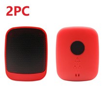 사운드바스피커 2pc 미니 손바닥 크기의 사운드 박스 태블릿 데스크탑 pc에 대 한, 카키색 옷감