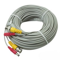 CCTV케이블 AHD HD-SDI 200만 400만 800만 화소 BNC+DC 일체형 영상전원케이블, HD-SDI CCTV케이블 20M