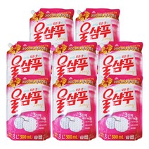 울샴푸 이지워시 중성세제 리필, 8개, 1.3L