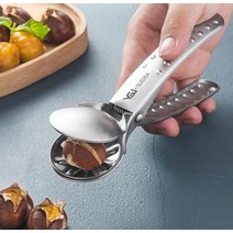코스토프 가정용 스테인레스 스틸 호두 밤까는기계 밤가위, 1개, 스테인리스