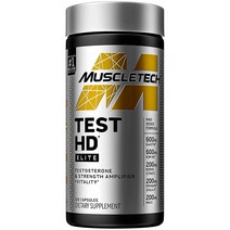 맨 남성 남자용 테스토스테론 부스터 MuscleTech Test HD 엘리트 빌더 산화질소 붕소 트리뷸러스 테레스트리스 120개
