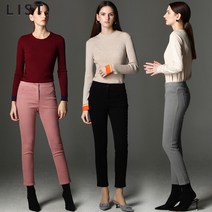 [리스트.] [리스트(LIST)] 스트레치 안감기모 코튼 팬츠 (택가격:128000원)