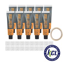 악어폴리머 핵트본 핵트클립 초강력 접착제 실리콘 테이프 강력본드, 2세트