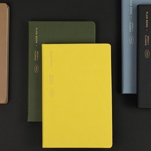 [날짜형] 2023 플랜북 플래너 L/양장제본 먼슬리 위클리, 레몬