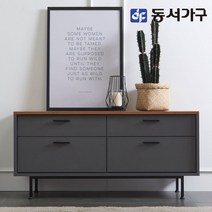 동서가구 소이 프렌치 1200 티비다이 거실장 YNT003, 그레이