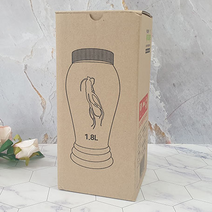 인삼주병 더덕주 담금주 유리병 대중소 4종, 1개, 1.8L