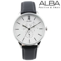 [ALBA] 세이코 알바 모던 클래식 멀티펑션 손목시계 AZ8007X1