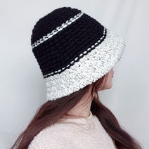 이코마켓 국내제작 니트 벙거지모자 굵은 뜨개모자 여자 니트모자 가을 겨울 털모자 버킷햇 방한모자