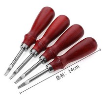수공구가죽 공예용 날카로운 가장자리 베벨 러 0.8/1.0/1.2/1.5mm 스카이빙 나이프 커팅 핸드 크래프트 도, 03 1.2mm