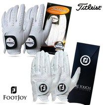 타이틀리스트 풋조이 천연 양피 가죽 골프장갑, 타이틀리스트장갑