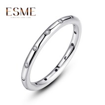 MEIISEO여성반지 주얼리 심플 실버반지 1590 은반지