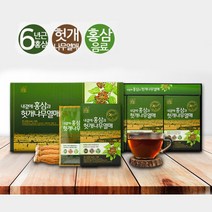 홍삼엑기스 홍삼즙 홍삼농축액 홍삼과 헛개나무 열매 홍삼진액 건강음료 건강즙 생일 명절 선물세트, 30포 1세트