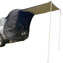 카라반 어닝텐트 카라반 텐트 어닝 트럭 텐트 태양 쉼터 SUV 자동 캐노피 휴대용 캠핑 트레일러 옥상 천막, 협동사, 04 with Iron pipe