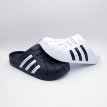 [아디다스코리아 국내정품] adidas ADILETTE CLOG (아딜렛 클로그/크록스) 여성사이즈/블랙/화이트 FY8969 / FY8970