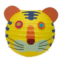 맘아트 DIY 동물 한지등 만들기 호랑이, 단품