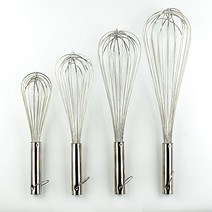 업소용 스텐 거품기 4size 모음 계란 휘핑기 휘퍼, 소(360mm)