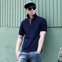 지큐 지큐 여름신상 헨리넥 7부티 반팔티 카라티_11707_584273