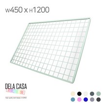 델라카사 인테리어 네트망 휀스망 메쉬망 철망 450x1200, 블랙, 1개
