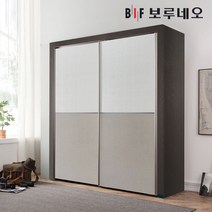 보루네오 레이 슬라이딩 작은방 붙박이장 10cm, 단일옵션