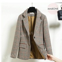 해외구매대행 여성 정통 체크 자켓