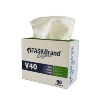 Hospeco Taskbrand V40 HD DRC WHT 9X 12.25 IF 9/90