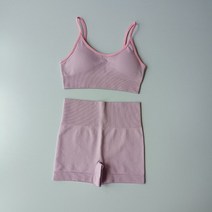 트레이닝복세트여성 여자헬스복 홈쇼핑 상하의 피트니스 요가 운동복 스포츠 푸시 업 반바지