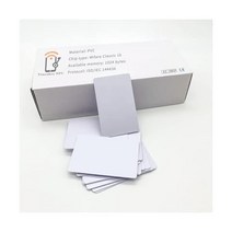 Timeskey NFC MIFARE RFID 클래식 1K 칩 13.56MHZ PVC 카드 스마트 IC 근접 암호화 로직 20개 351251, 1000pcs