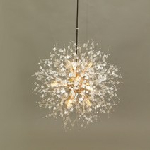 LED 버스커 9등 펜던트 조명, E17-5W 전구색(노란빛)