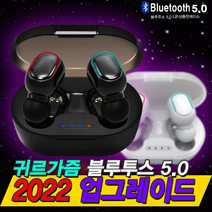 [ 가격비교 ] [POIPOI] 블루투스이어폰 무선이어폰 이어폰 삼성 애플 LG 완벽호환 블루투스 터치 무선, 3).G-풀터치 V5.3 제트블랙