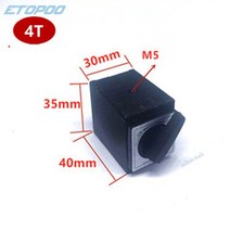 스위치 마그네틱 테이블베이스 6T 8T 10T 12T v형 전원 마그네틱베이스 다이얼 표시기 스탠드베이스 자석 시트 테이블 와이어 커팅, CHINA, 4T Plastic Switch