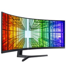 삼성전자 49인치 커브드 모니터 S49A950 듀얼 QHD 고해상도 슈퍼 울트라 와이드 120Hz, S49A950/LS49A950UIKXKR