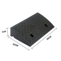 경사로제작 진입판 경사판 턱받침 카페 상가 유모차, 50x22x5cm_CN