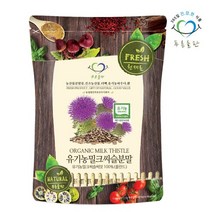 푸른들판 유기농 밀크씨슬 분말 가루 500g 밀크시슬 실리마린, 1개