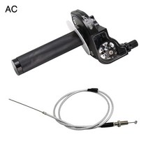 전동스쿠터 스로틀 소형전기차 ZSDTRP-범용 CNC 알루미늄 액셀 트위스트 그립 22mm 바이크 오토바이 스쿠터 자전거 M10 x 1.5 핸들바, [13] AC Black set