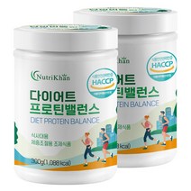 초유 산양유 분리 유청 가수분해 대두 완두 쌀 식물성 하루한끼 다이어트 프로틴 단백질 파우더 밸런스 쉐이크 300g, 2개