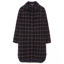 지센 지센 온라인단독) 여성 울 블렌드 체크 롱 셔츠 LCWSKA21_VI