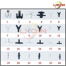 3d 프린터 수리 보드 호환 LXQIN 20pcs 에코 솔벤트/UV 잉크 호스 커넥터 Mimaki Mutoh Gongzheng Allwin 잉크젯 튜브 파이프 댐퍼, CHINA, 13