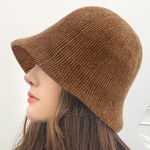 데이즈원 여성 벙거지 모자 가을 겨울 니트 벙거지모자 버킷햇