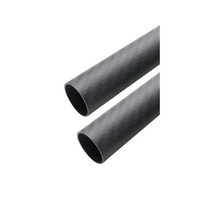 ARRIS 4피스 26mm 탄소 섬유 튜브 26mm x 24mm x 500mm 트윌 매트 3K 롤 랩 인발 성형 할로우 탄소 튜브 RC 드론 멀티콥터 스포츠 장비용, 4 PCS_20x18x500MM