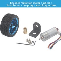소형 전기 팬 가이드 모터 JGA25-370 DC 6V 12V 24V 기어드 모터 인코더 속도 측정 코드 디스크 전력 큰 토, 08 35_03 24V