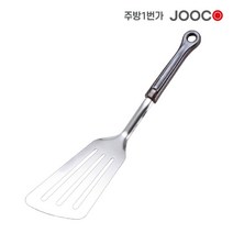 주방1번가 주코(JOOCO) 삐구 뒤지게 사선 스텐 뒤집개 뒤집게, 80x160x335mm