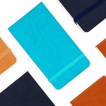 20%OFF - 포켓북 메모장 친환경 밴드 양장 휴대용 고급표지 오퍼비 노트, 옥스포드블루, 무