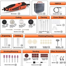 플렉스 샤프트 하수구 배관청소 6미리 8미리 하수구뚫기 막힘 goxawee 미니 드릴 회전 도구 전기 그라인더 조각사 펜 가변 속도 dremel 액세서리 diy 용 플렉스, 4115-180, 유럽 ​​연합