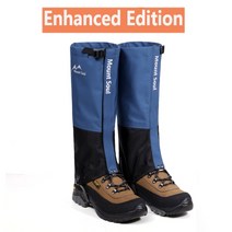 숏스패츠 심마니 치마 뱀퇴치 여름 각반 하이킹 레깅스 각반 방수 부츠 슈즈 레그 커버 사냥 등산 캠핑 스, 05 Enhanced Blue_01 XS(32-34)