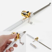 미니 펜 낚싯대(실버) 바다배낚시 배낚시 선상낚시체험